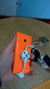 Lumia 730 glossy orange